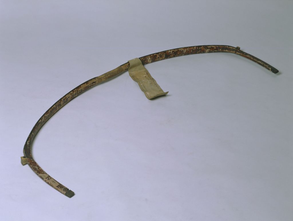 图片[1]-Wood black ox horn birch skin Shunzhi Emperor’s bow-China Archive